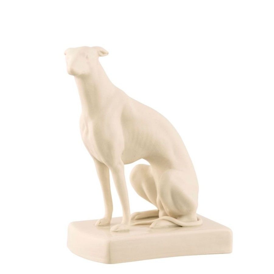 Decor Belleek Home Accents | Belleek Masterpiece Collection Male Greyhound