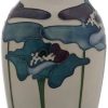 Decor Moorcroft Pottery Home Accents | Moorcroft Blue Heaven Lamp With Shade L200/8