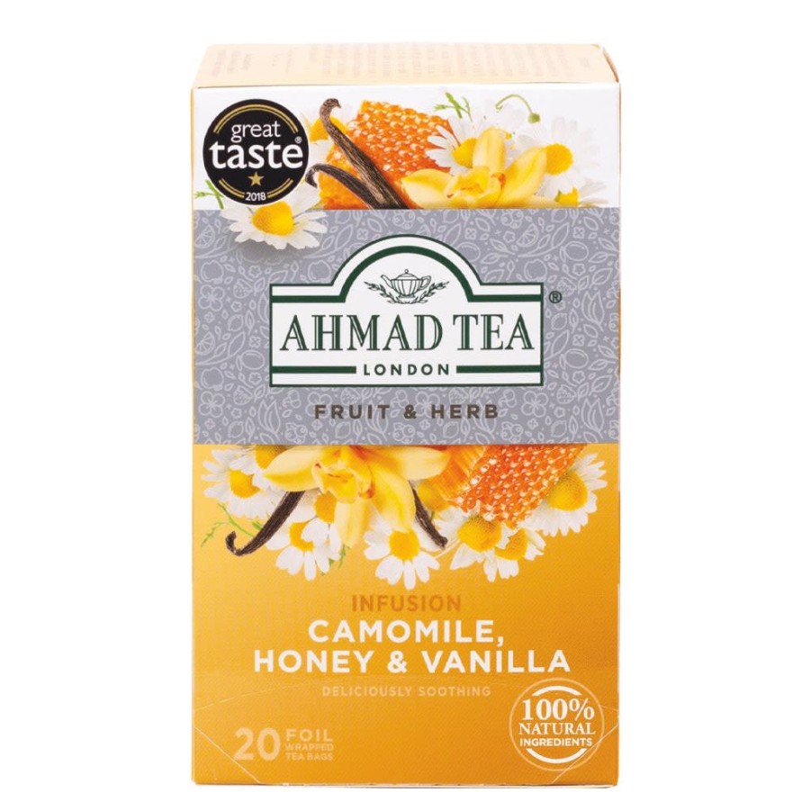 Tea Time Ahmad Tea Ahmad Tea | Ahmad Tea Camomile Honey & Vanilla Tea 20 Count