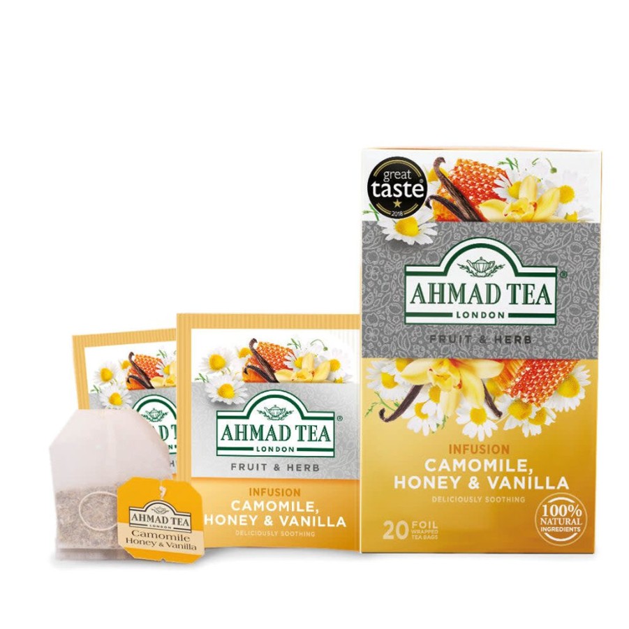 Tea Time Ahmad Tea Ahmad Tea | Ahmad Tea Camomile Honey & Vanilla Tea 20 Count