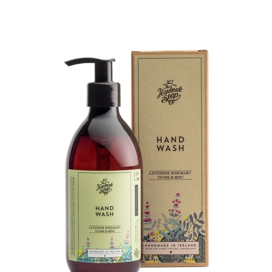 Bath & Body British Isles Liquid Soap | Handmade Soap Co. Lavender, Rosemary, Thyme & Mint Hand Wash