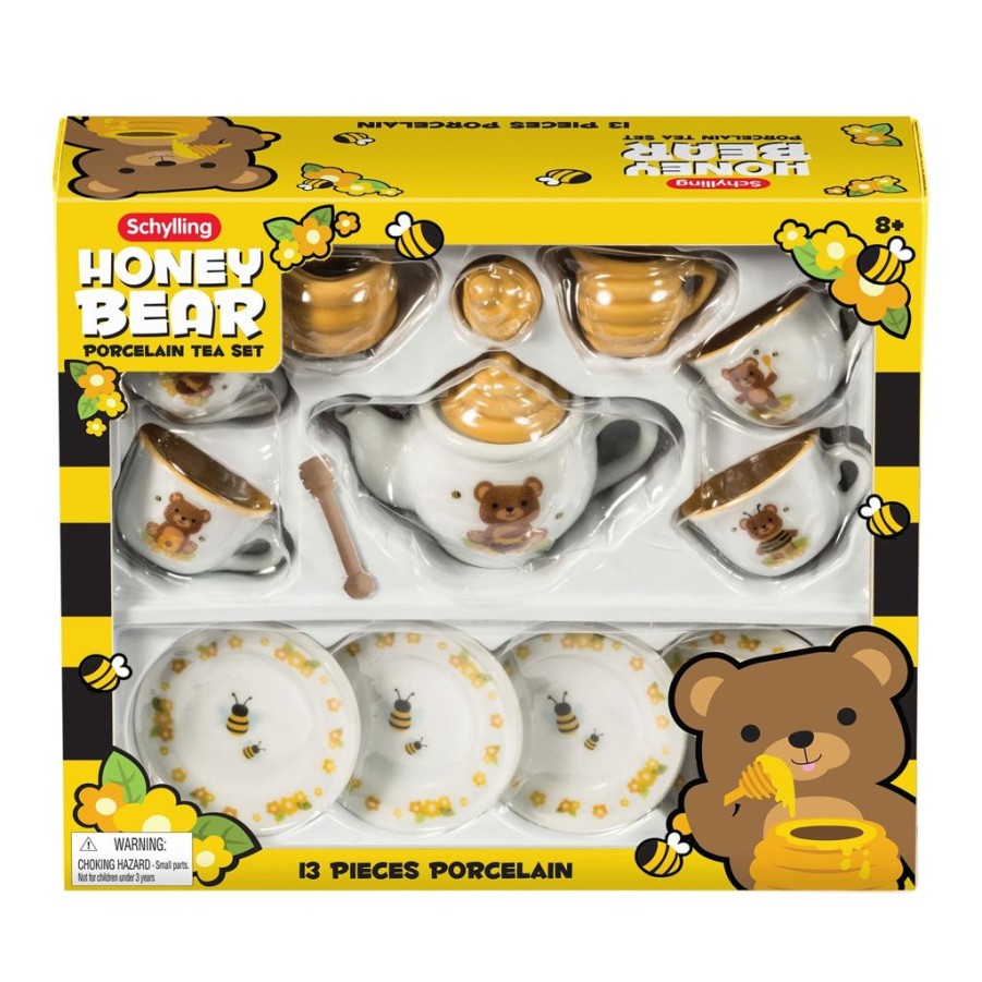 Children British Isles | Schylling Honey Bear Tea Set