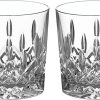 Tabletop Galway Crystal | Galway Crystal Longford Double Old Fashioned Pair