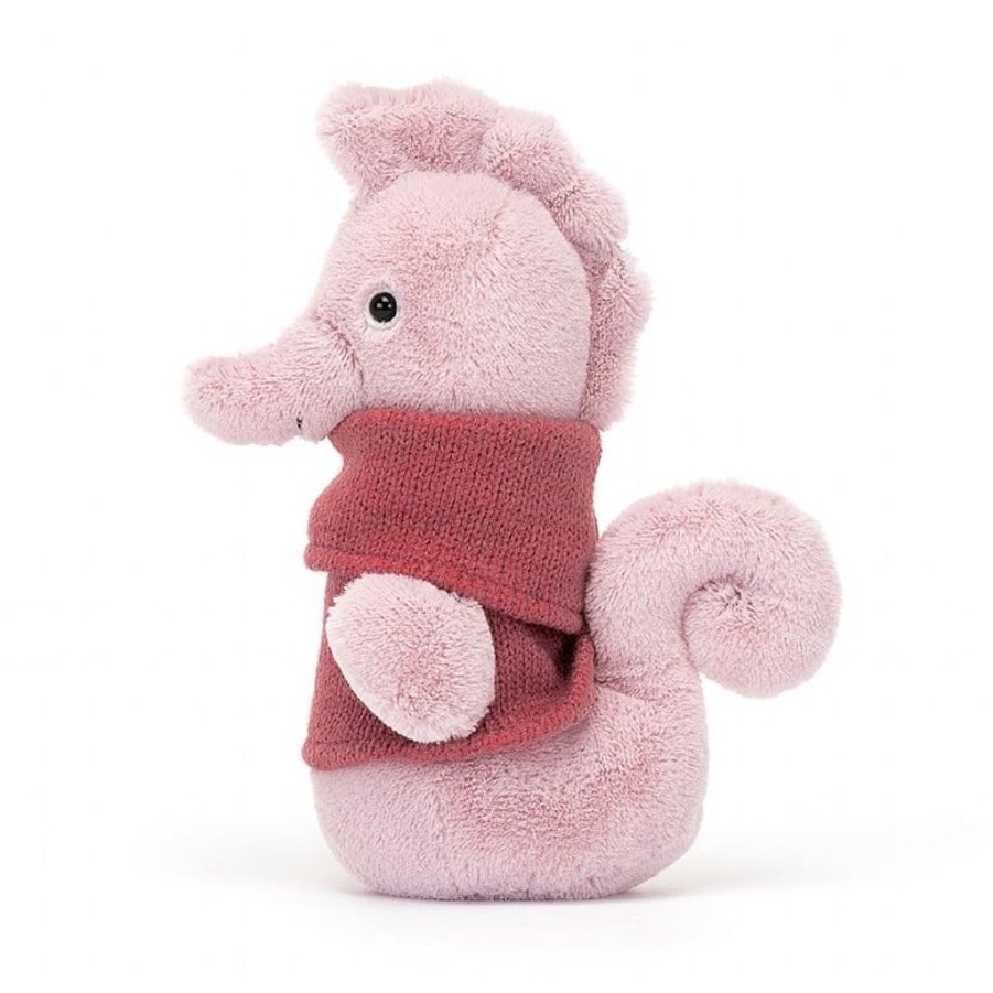 Children Jellycat | Jellycat Cozy Crew Seahorse