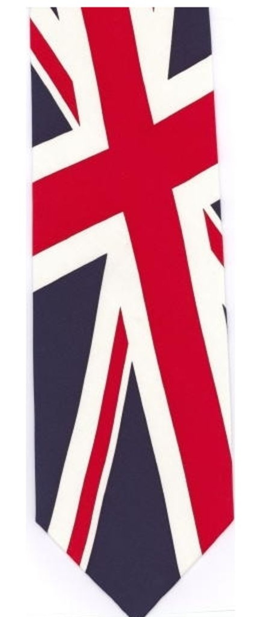 Wear British Isles | Union Jack Slanting Up Tie On Silk