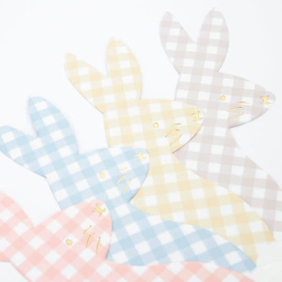 Children British Isles | Gingham Bunny Napkins