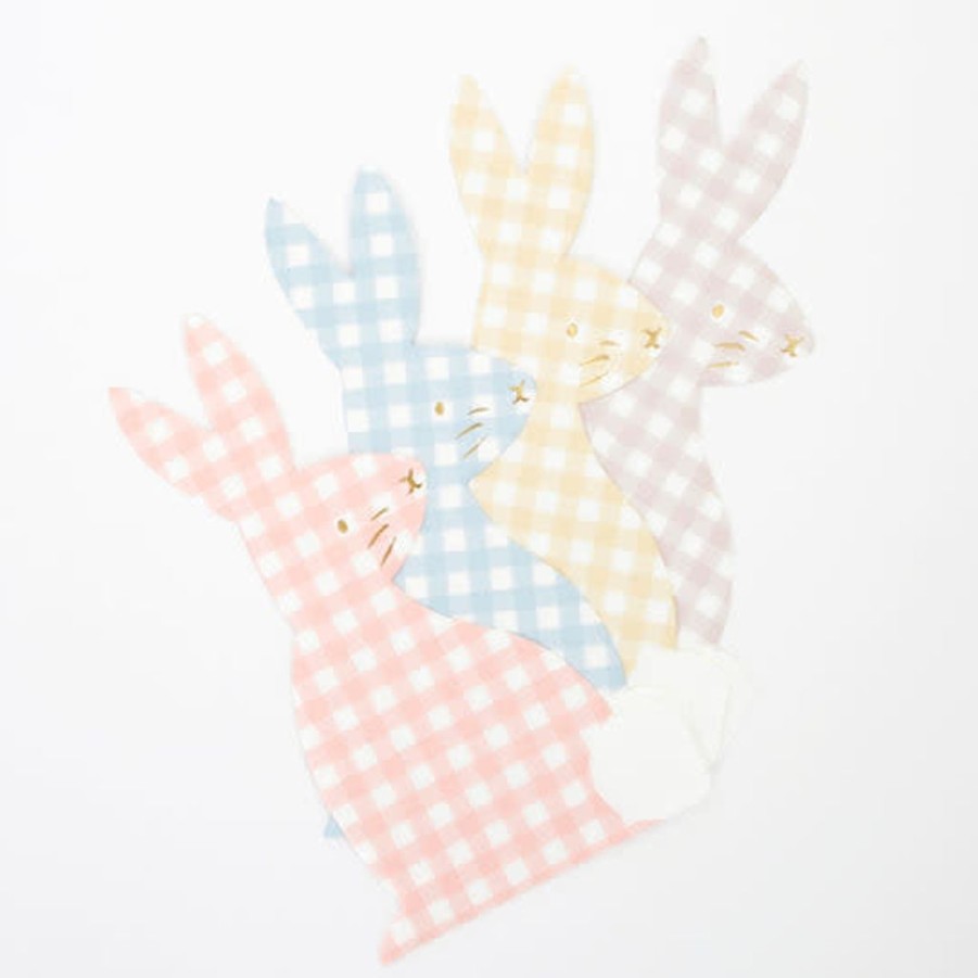 Children British Isles | Gingham Bunny Napkins