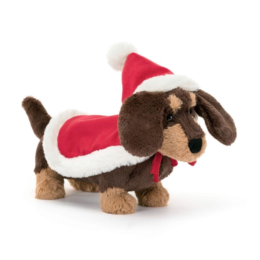 Children Jellycat | Jellycat Winter Warmer Otto Sausage Dog