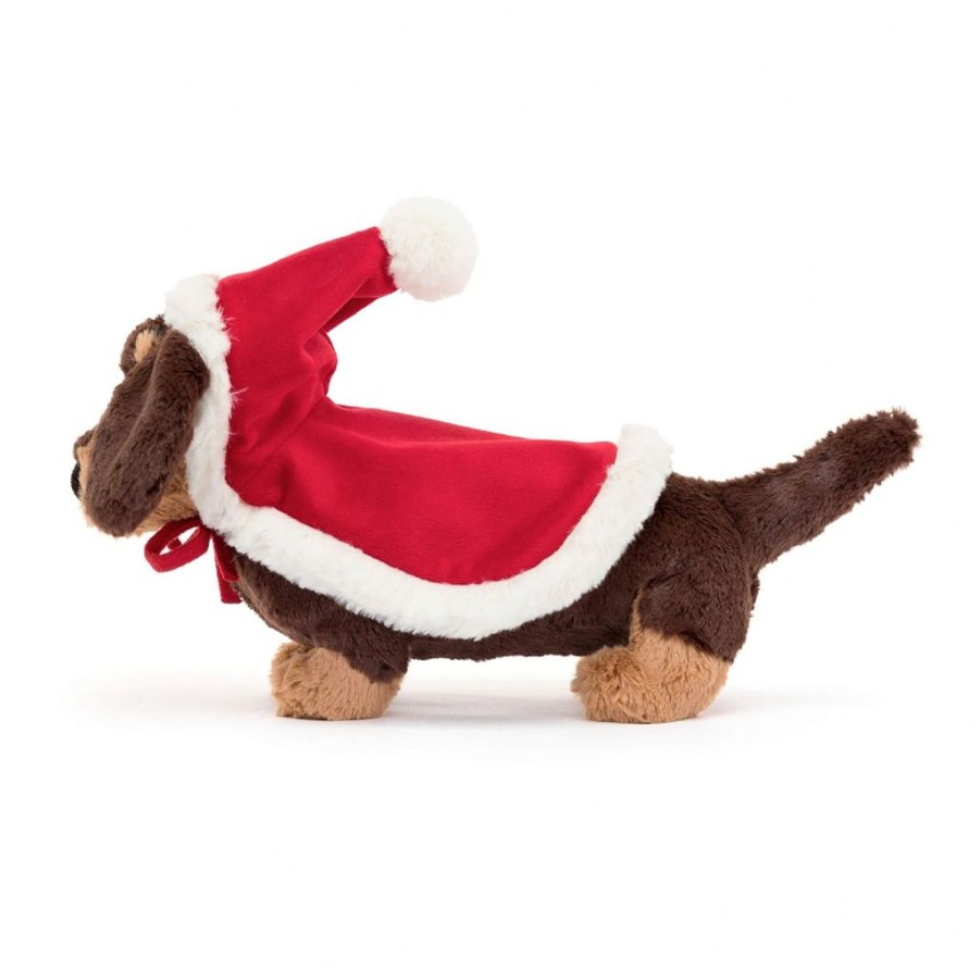 Children Jellycat | Jellycat Winter Warmer Otto Sausage Dog