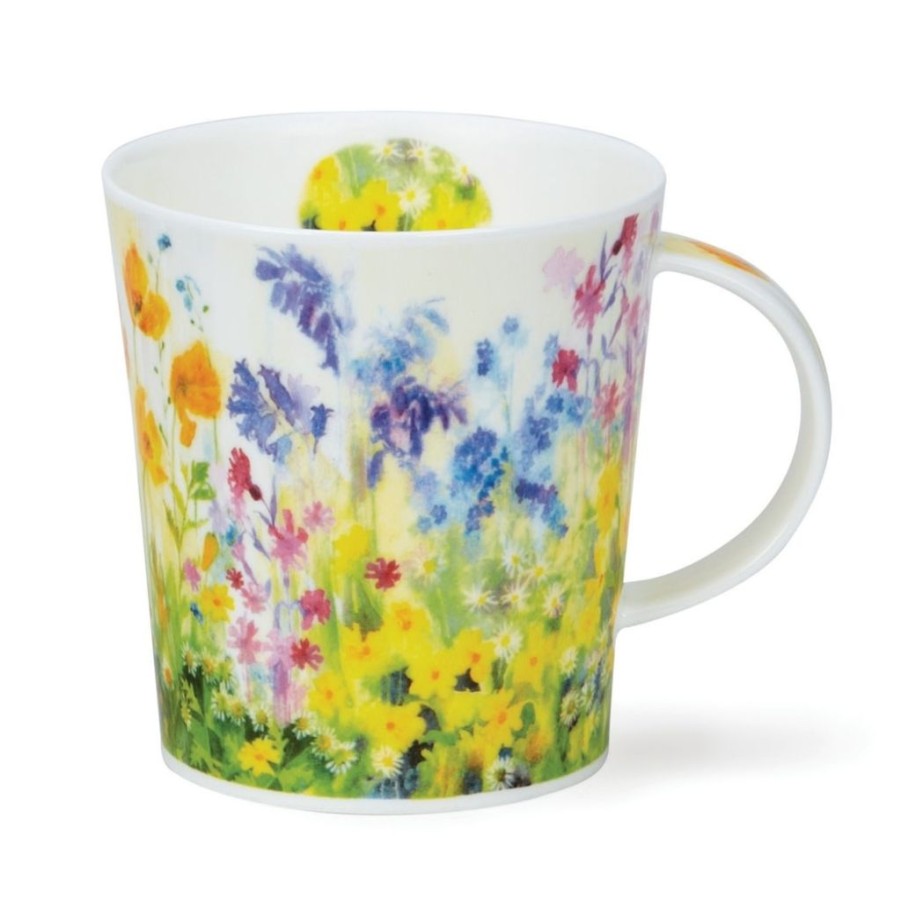 Tabletop Dunoon Shape: Lomond | Dunoon Lomond Cottage Garden Yellow Mug