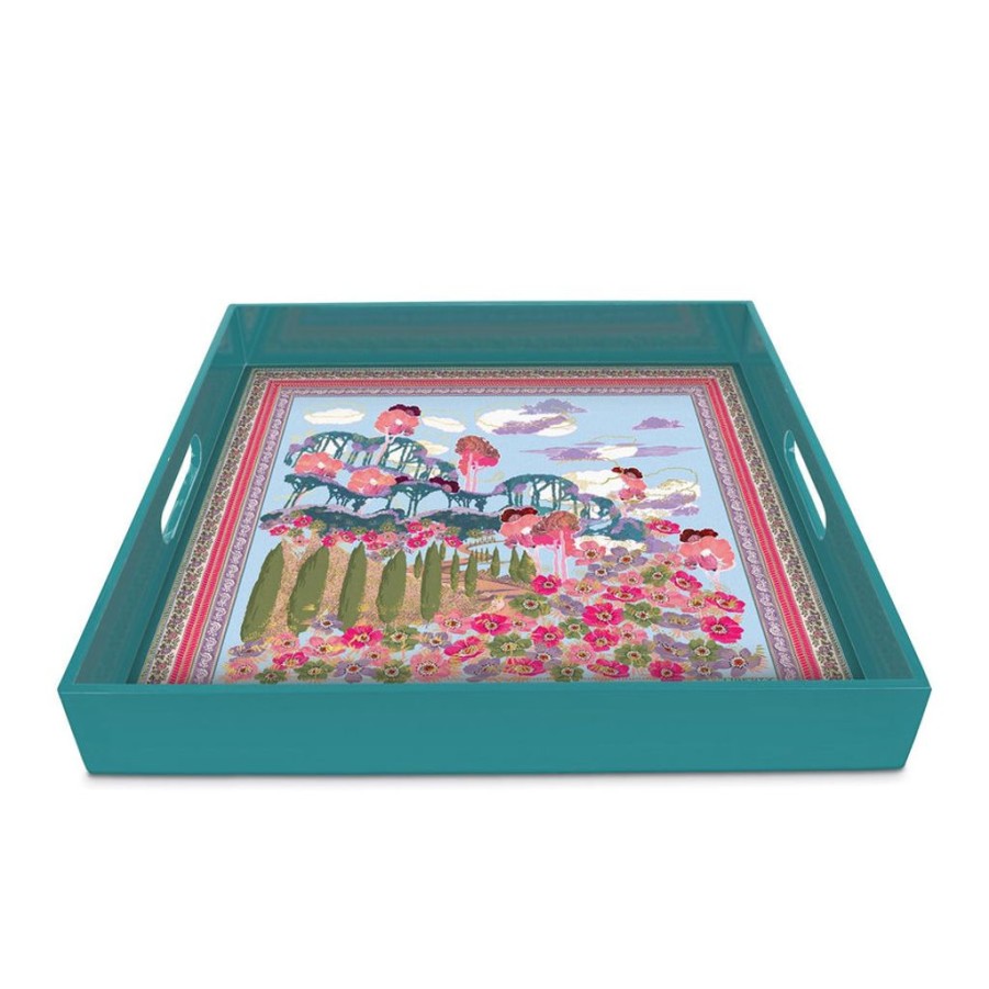 Tea Time British Isles | Liberty London Bianca Square Lacquer Tray