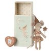 Children Maileg | Maileg Rose Tooth Fairy Mouse In Matchbox