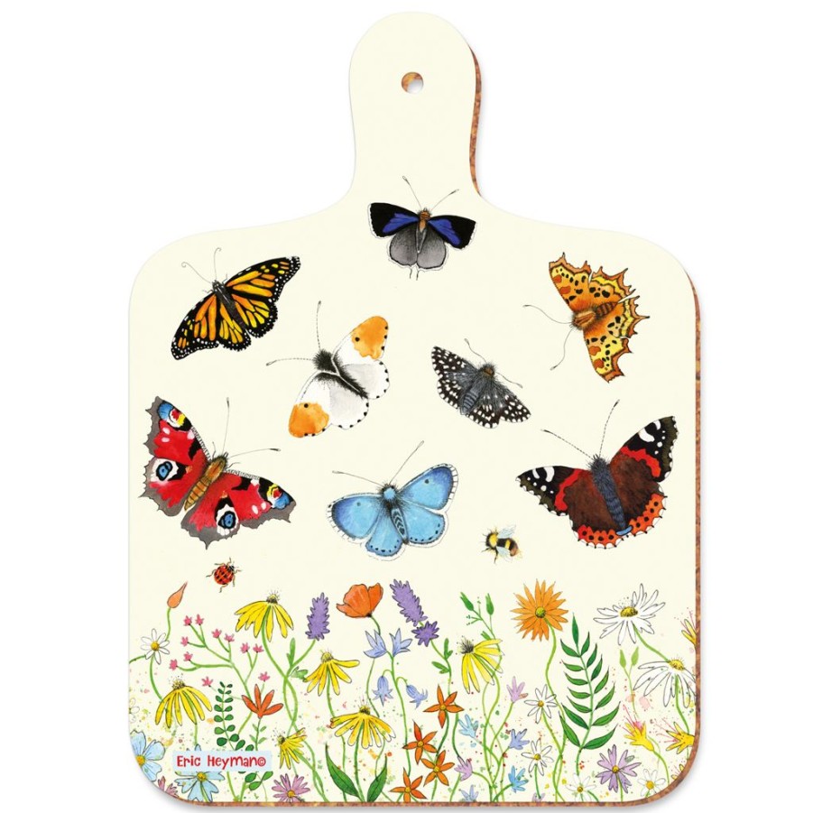 Decor British Isles Kitchen Tools | Emma Ball Ltd. Butterflies Mini Chopping Board