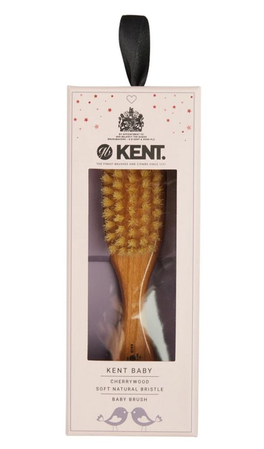 Bath & Body Kent | Natural Bristle Cherrywood Baby Brush