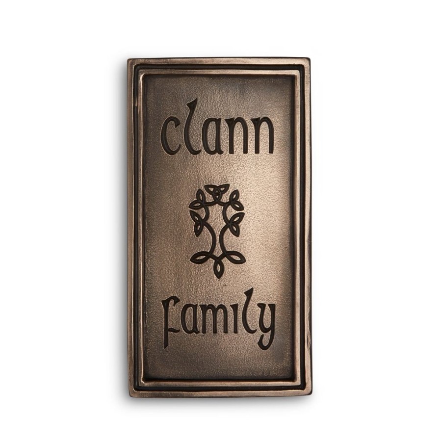 Decor Wild Goose Wall Decor | Wild Goose Clann Family Celtic Tree Plaque