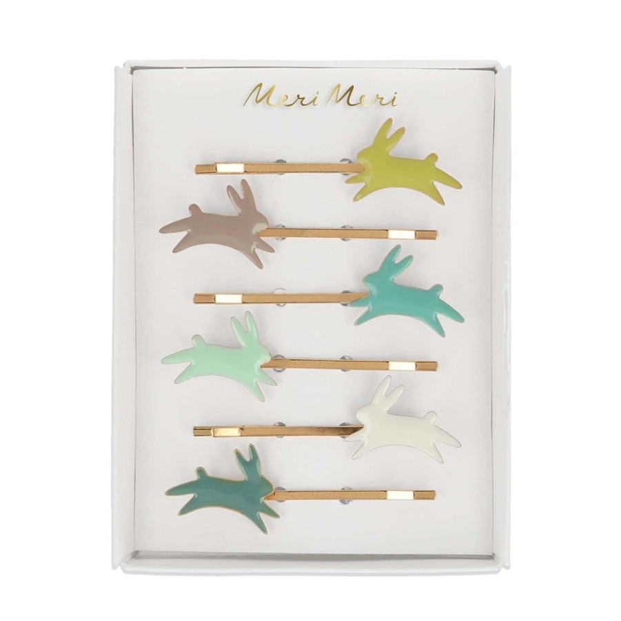 Children British Isles | Meri Meri Bunny Enamel Hair Slides