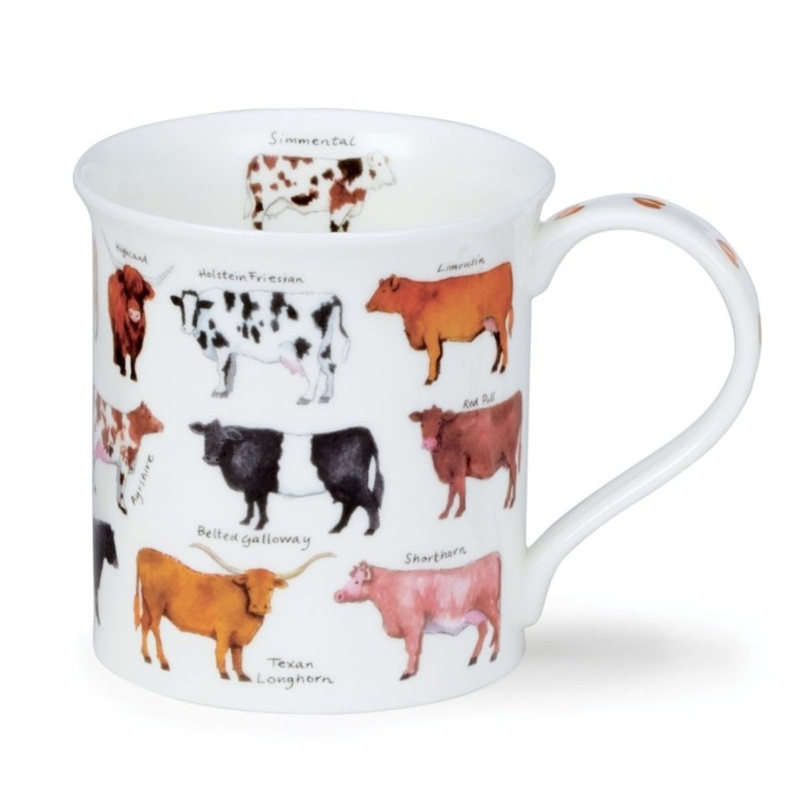 Tabletop Dunoon Shape: Bute | Dunoon Bute Animal Breeds Cow Mug