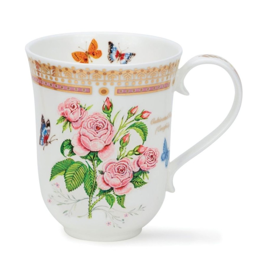 Tabletop Dunoon Shape: Braemar | Dunoon Braemar Botanica Rose Mug