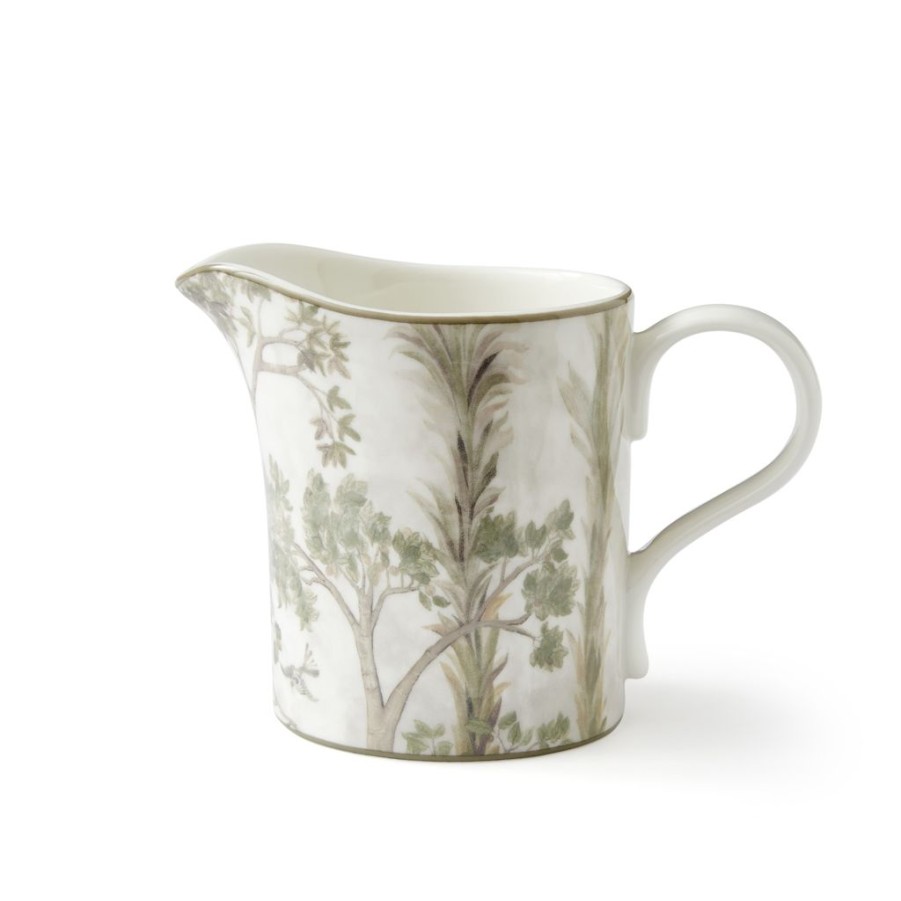 Tea Time Spode Creamers & Sugar Bowls | Kit Kemp For Spode Tall Trees Cream Jug 10Oz