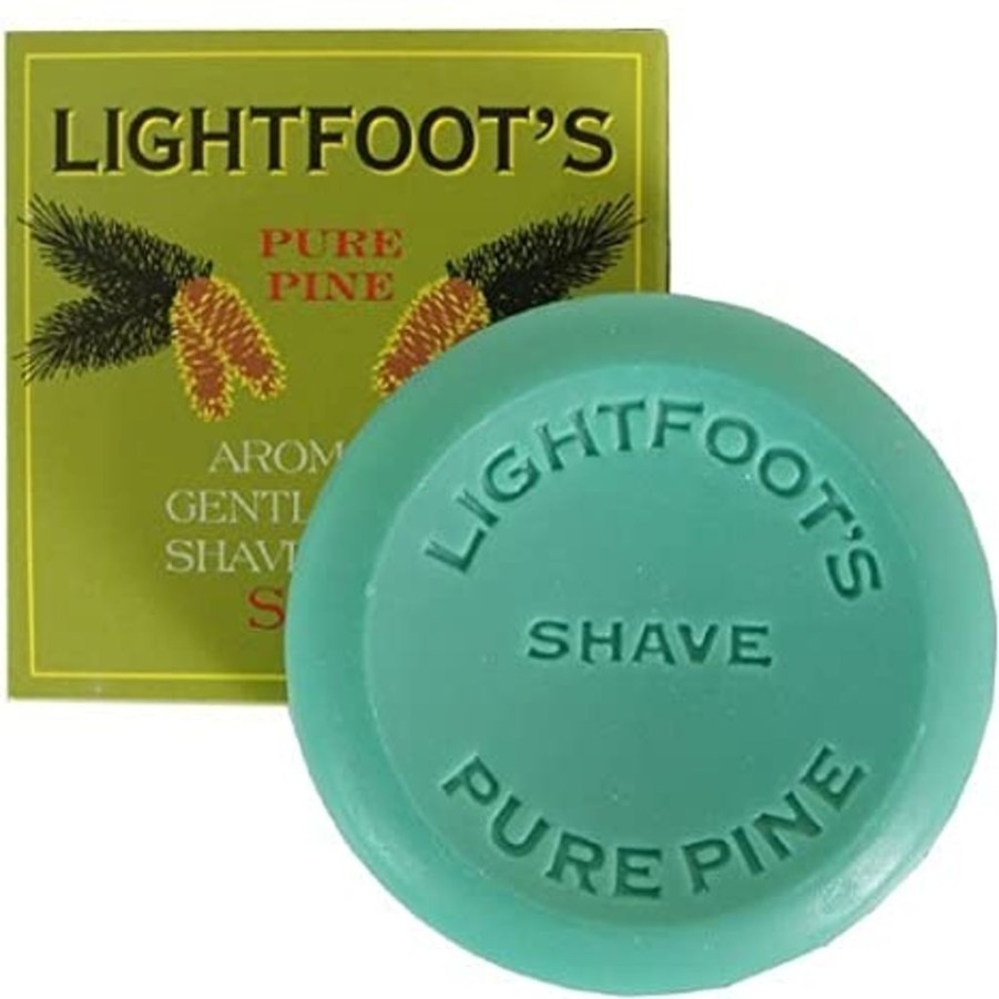 Bath & Body British Isles Shaving Soaps & Cream | Lightfoot'S Pure Pine Shave Creme Soap