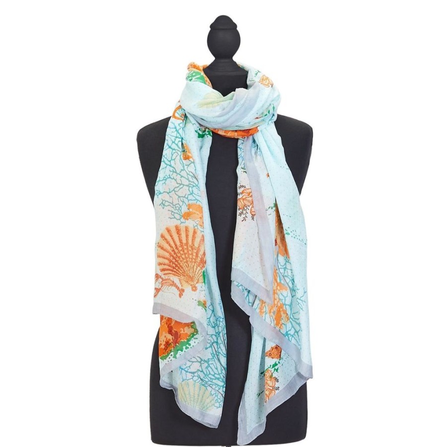 Wear British Isles | Coral Scarf