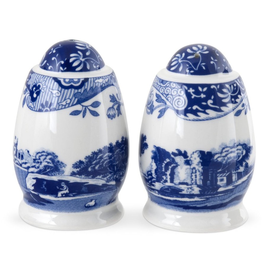 Decor Spode Kitchen Tools | Spode Blue Italian Salt And Pepper Set