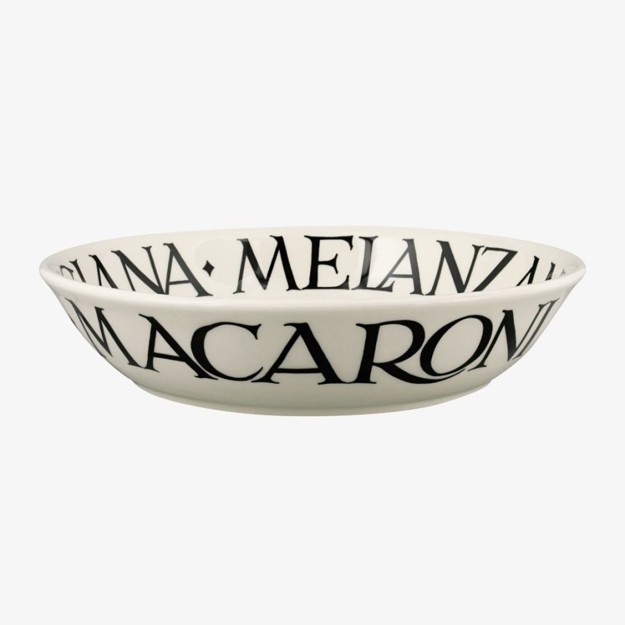 Tabletop Emma Bridgewater Emma Bridgewater | Emma Bridgewater Black Toast Macaroni Cheese Medium Pasta Bowl