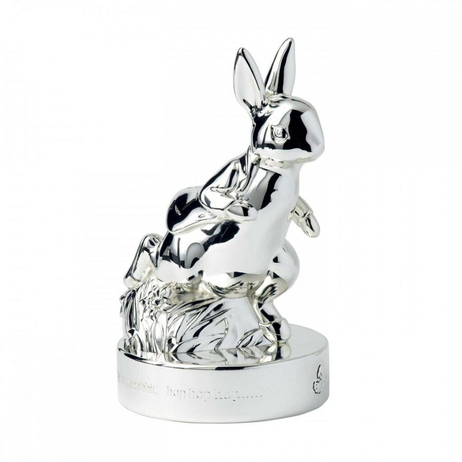 Children Wedgwood Peter Rabbit | Wedgwood Peter Rabbit Silver Money Box