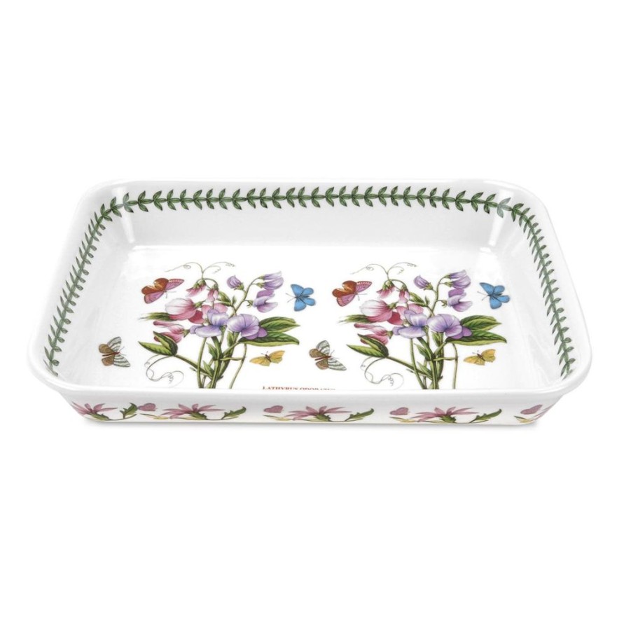 Tabletop Portmeirion Portmeirion | Portmeirion Botanic Garden Lasagne Dish 15X11"