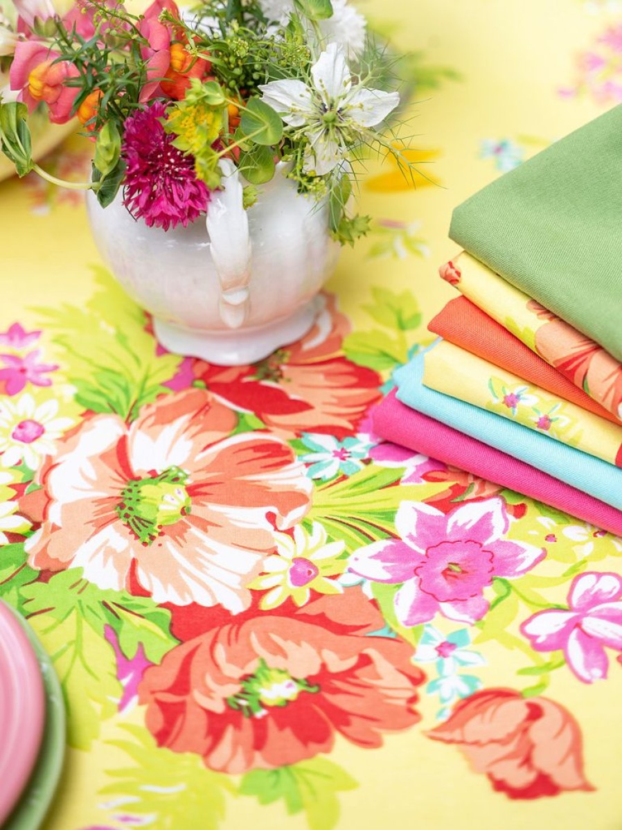 Tabletop April Cornell | April Cornell Charming Sunshine 60" X 90" Tablecloth