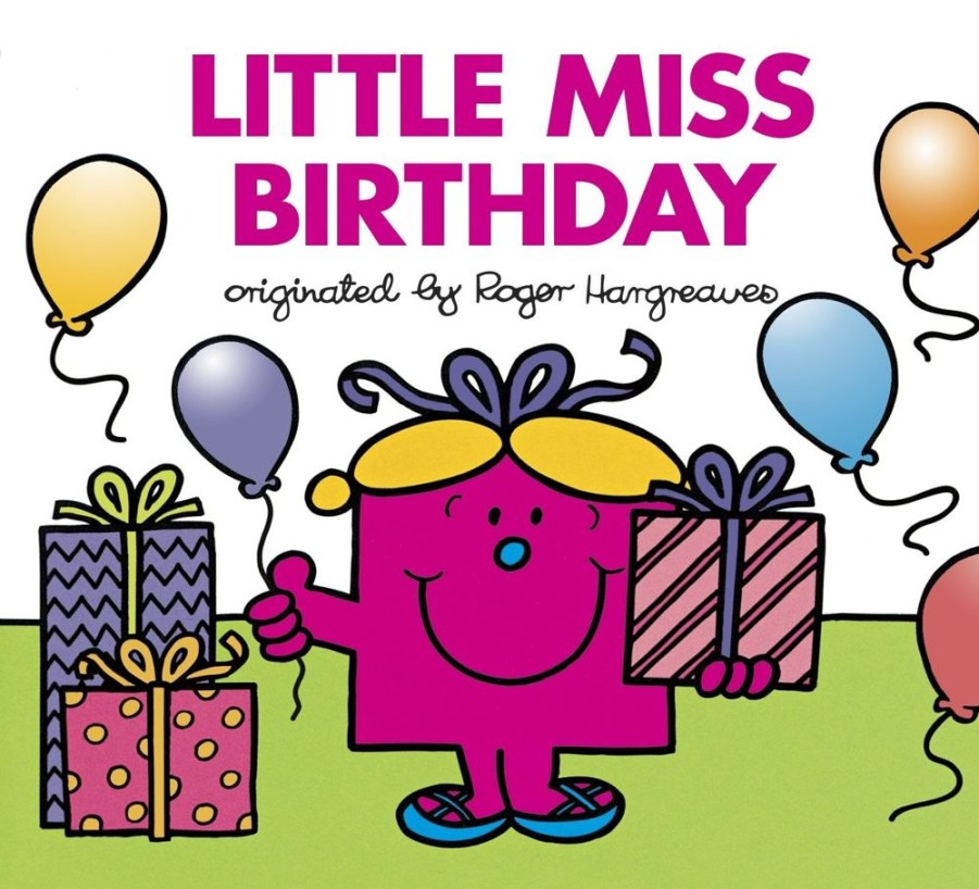 Children British Isles Mr. Men & Little Miss | Little Miss Birthday Bookmr. Men And Little Miss Book Series