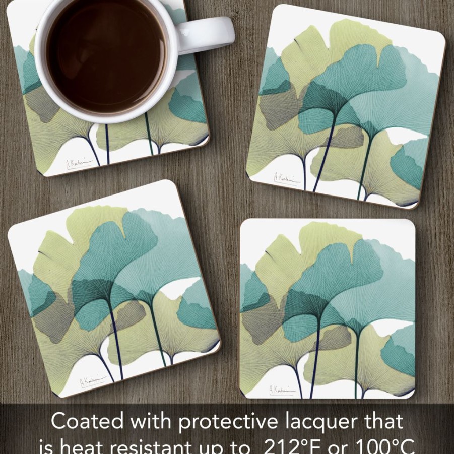 Tabletop British Isles | Cala Home Gingko Coasters Set Of 4