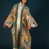 Wear Powder UK | Powder Uk Folk Art Floral Kimono Gown Petal