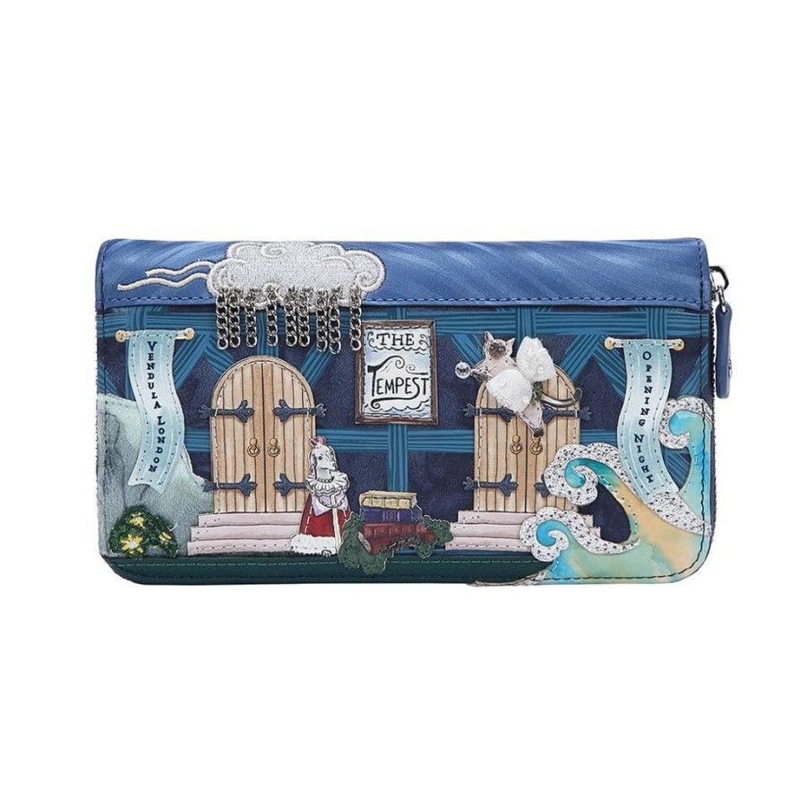 Wear Vendula London | Vendula Shakespeare'S Theatre The Tempest Large Ziparound Wallet