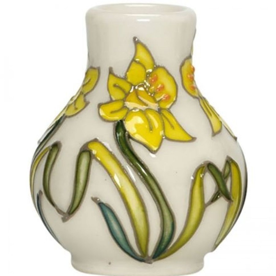 Decor Moorcroft Pottery Home Accents | Moorcroft March Daffodil 869/2 Vase