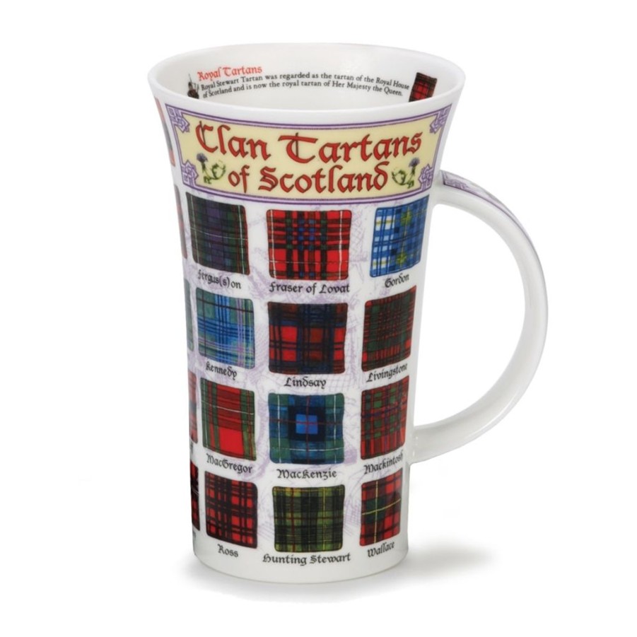 Tabletop Dunoon Shape: Glencoe | Dunoon Glencoe Clan Tartans Of Scotland Mug