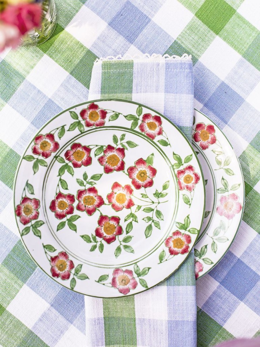 Tea Time April Cornell Tea Plates | April Cornell Bonnie Lunch Plate