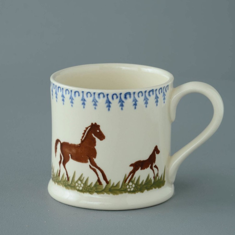 Tabletop Brixton Pottery Brixton Pottery | Brixton Pottery Horse & Foal Large Mug