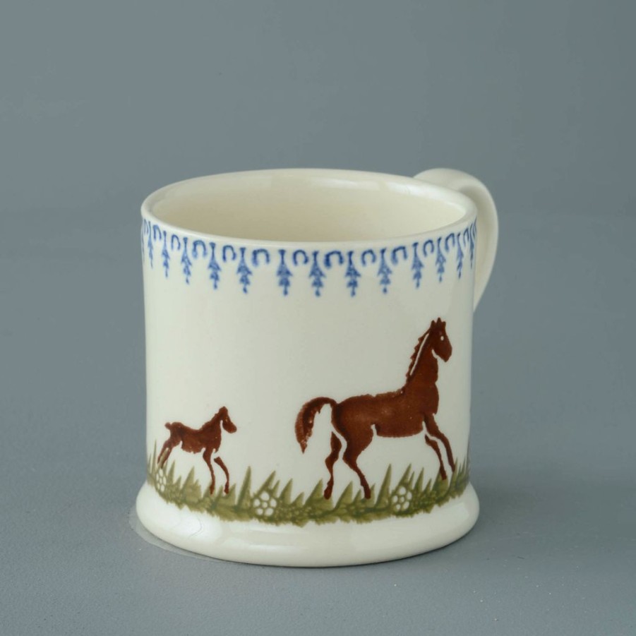 Tabletop Brixton Pottery Brixton Pottery | Brixton Pottery Horse & Foal Large Mug