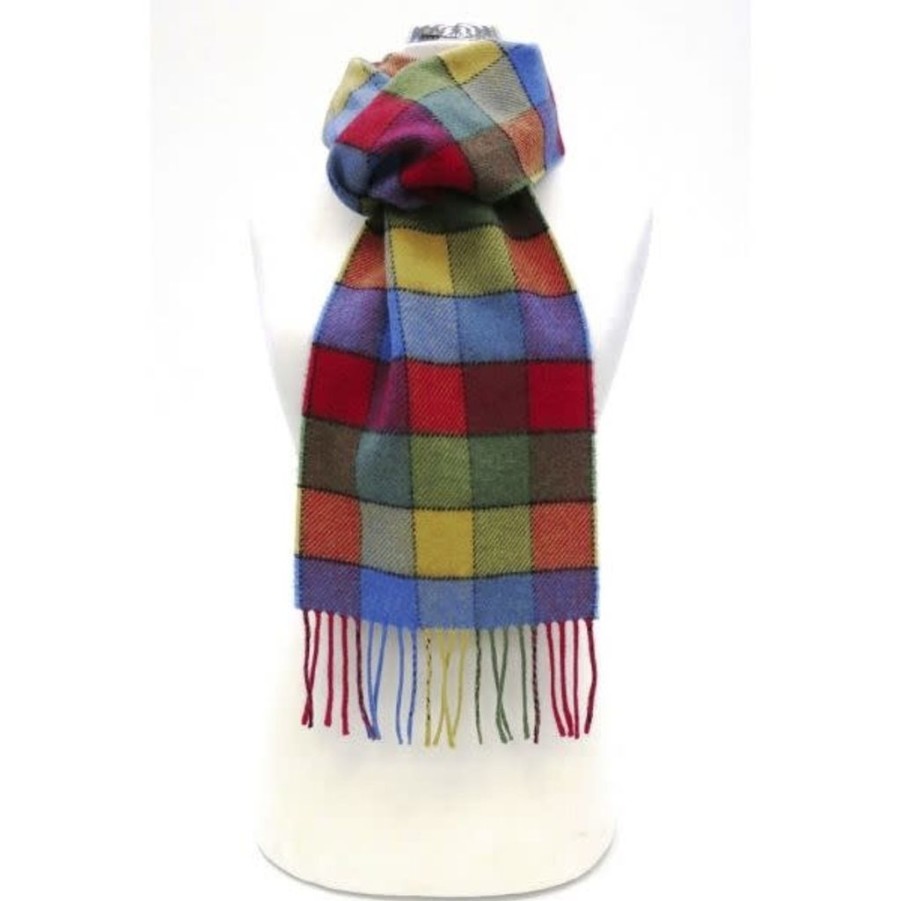 Wear British Isles | Calzeat Of Scotland Border Lambswool Scarf Lagos Funfair