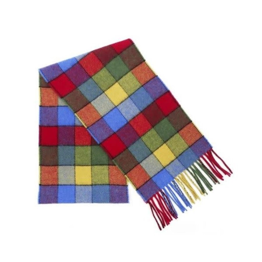 Wear British Isles | Calzeat Of Scotland Border Lambswool Scarf Lagos Funfair