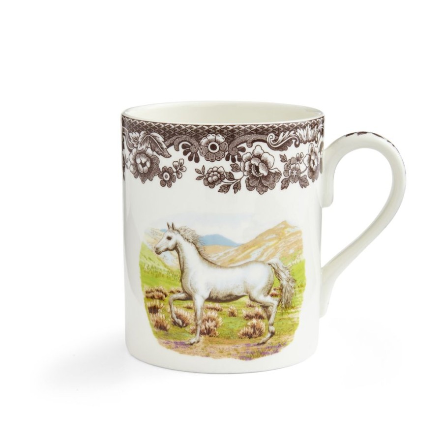 Tabletop Spode | Spode Woodland Horses Arabian Horse Mug