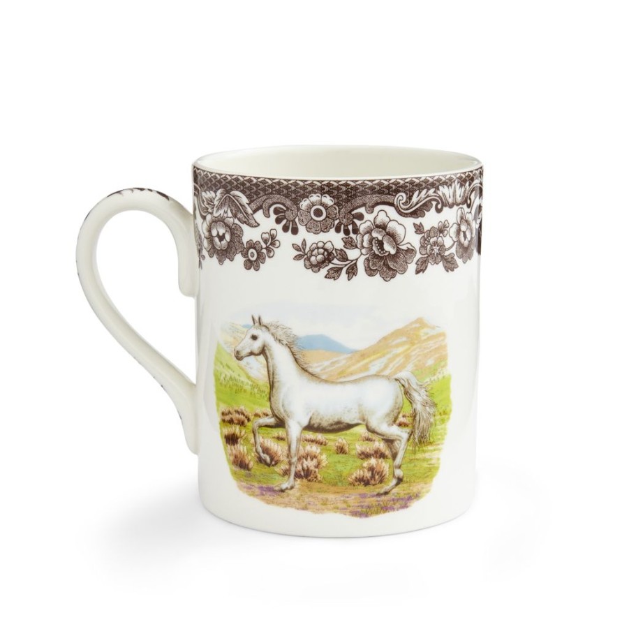 Tabletop Spode | Spode Woodland Horses Arabian Horse Mug