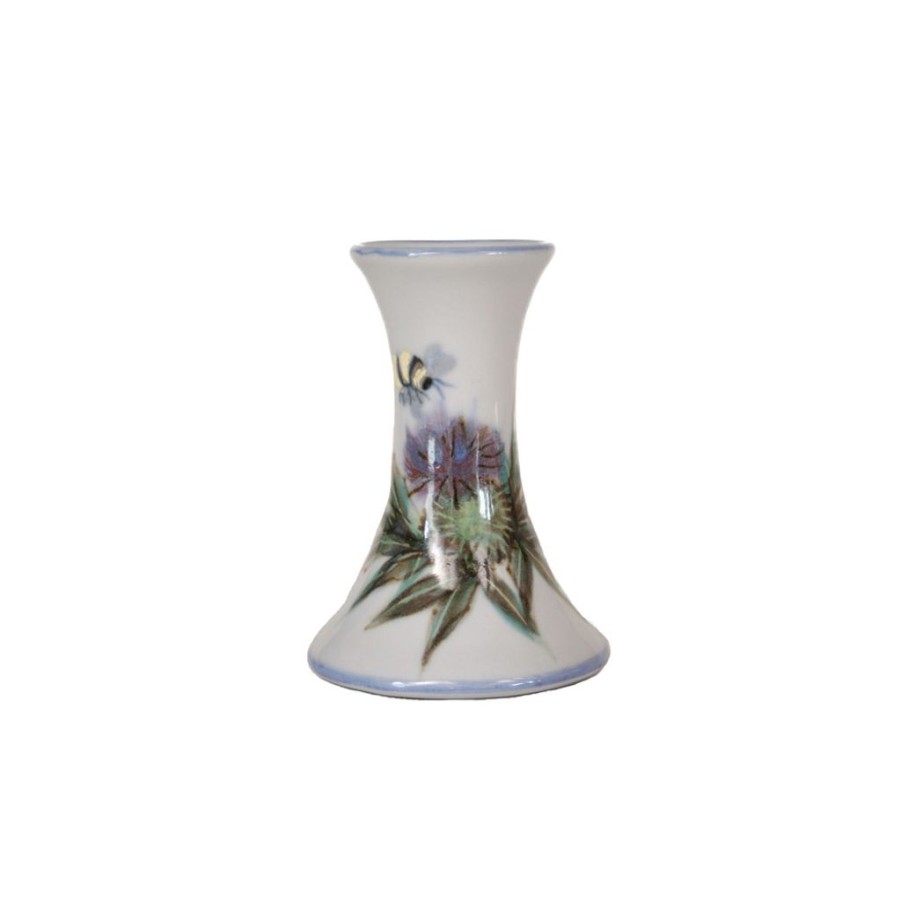 Decor British Isles Vases | Highland Stoneware Bud Vase Thistle