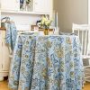 Tabletop April Cornell | Jacobean Garden Round Tablecloth