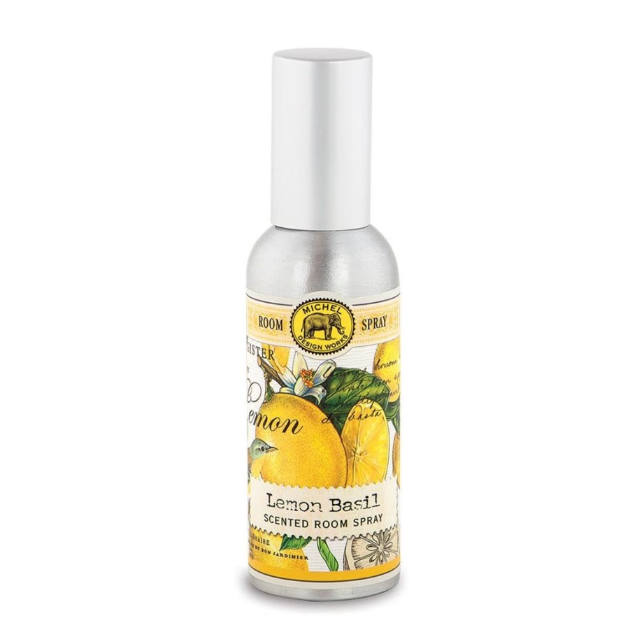 Decor Michel Design Works | Michel Design Works Lemon Basil Room Spray