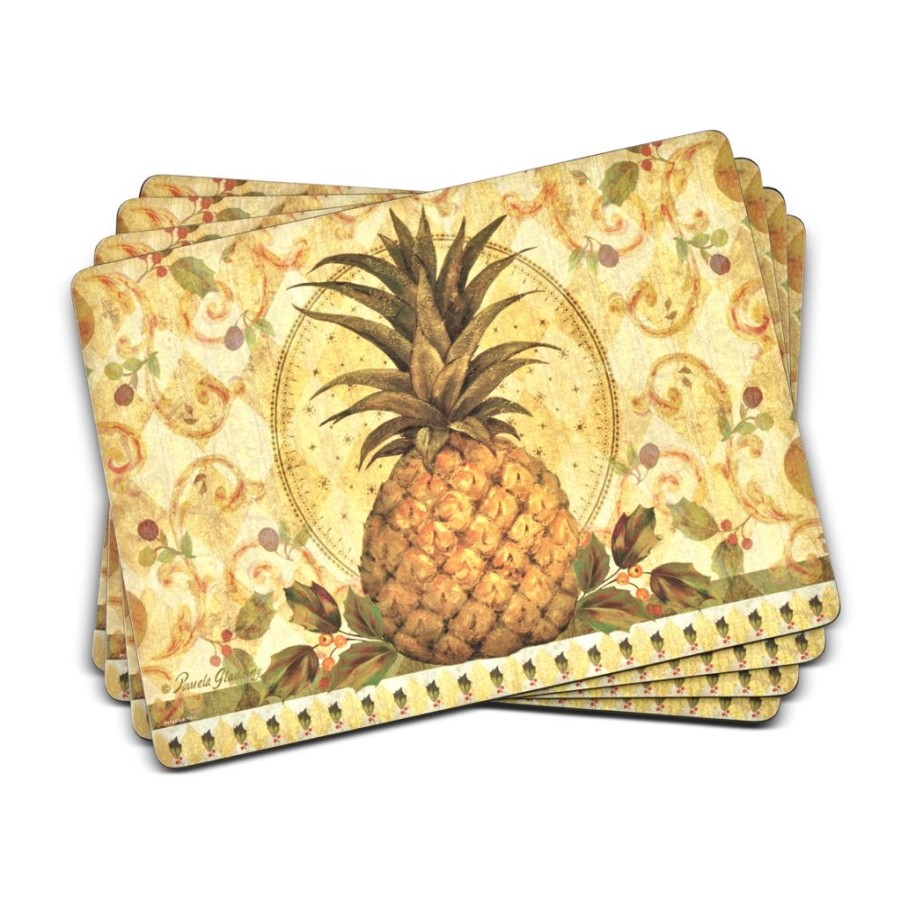 Tabletop Pimpernel | Pimpernel Golden Pineapple Placemats