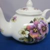 Tea Time British Isles Teapots | Adderley Ceramics Pansy Tea Pot