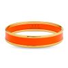 Wear Halcyon Days Bracelets & Bangles | Halcyon Days Orange & Gold Small Bangle