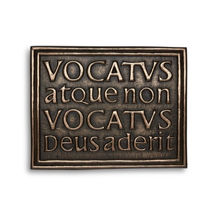 Decor Wild Goose Wall Decor | Wild Goose Vocatus Atque Non Vocatus Deus Aderit Plaque